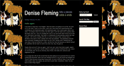 Desktop Screenshot of blog.denisefleming.com